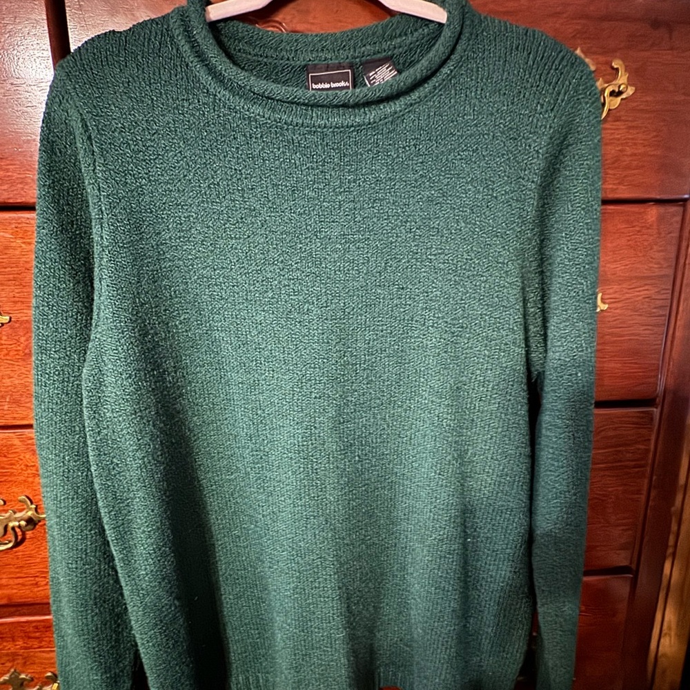 Bobbie Brooks Forest Green Crewneck Sweater